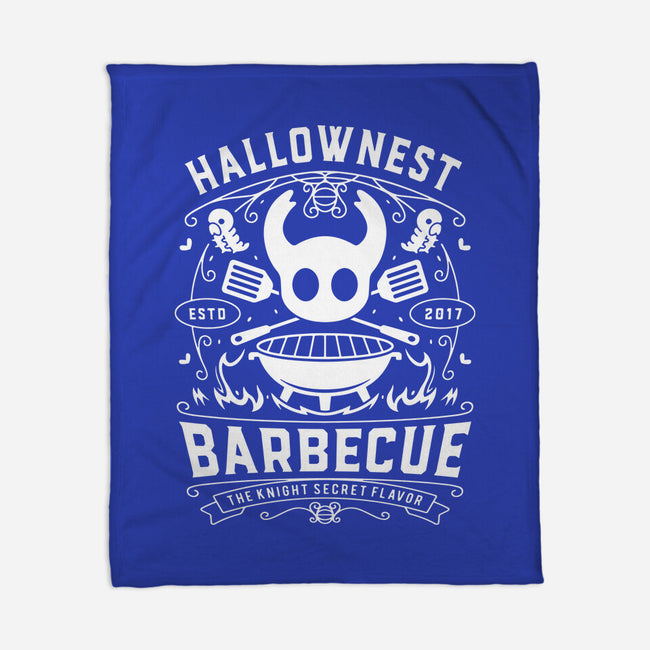 Hallownest Barbecue Emblem-None-Fleece-Blanket-LAGELANTEE