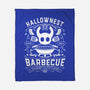 Hallownest Barbecue Emblem-None-Fleece-Blanket-LAGELANTEE