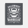 Hallownest Barbecue Emblem-None-Stretched-Canvas-LAGELANTEE