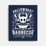 Hallownest Barbecue Emblem-None-Stretched-Canvas-LAGELANTEE