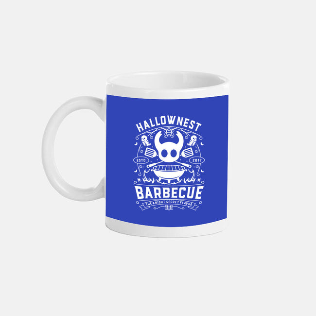 Hallownest Barbecue Emblem-None-Mug-Drinkware-LAGELANTEE
