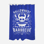 Hallownest Barbecue Emblem-None-Polyester-Shower Curtain-LAGELANTEE