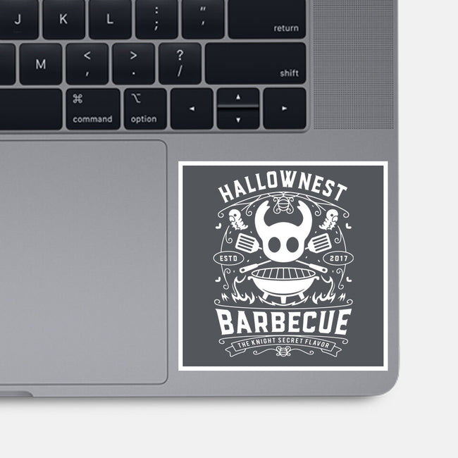 Hallownest Barbecue Emblem-None-Glossy-Sticker-LAGELANTEE