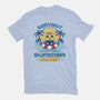 Servbot Summer Camp Vintage-Womens-Fitted-Tee-LAGELANTEE