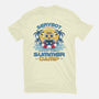 Servbot Summer Camp Vintage-Mens-Basic-Tee-LAGELANTEE