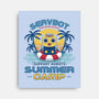 Servbot Summer Camp Vintage-None-Stretched-Canvas-LAGELANTEE