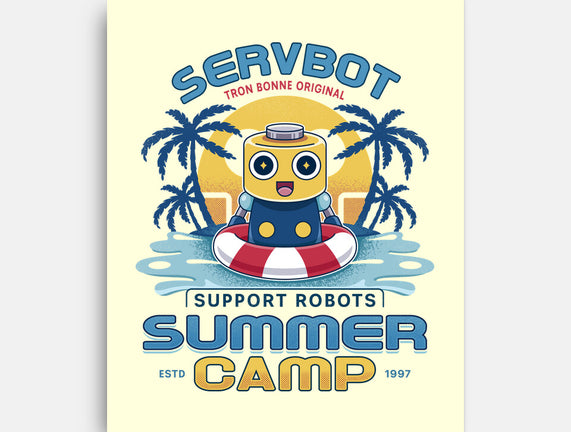 Servbot Summer Camp Vintage