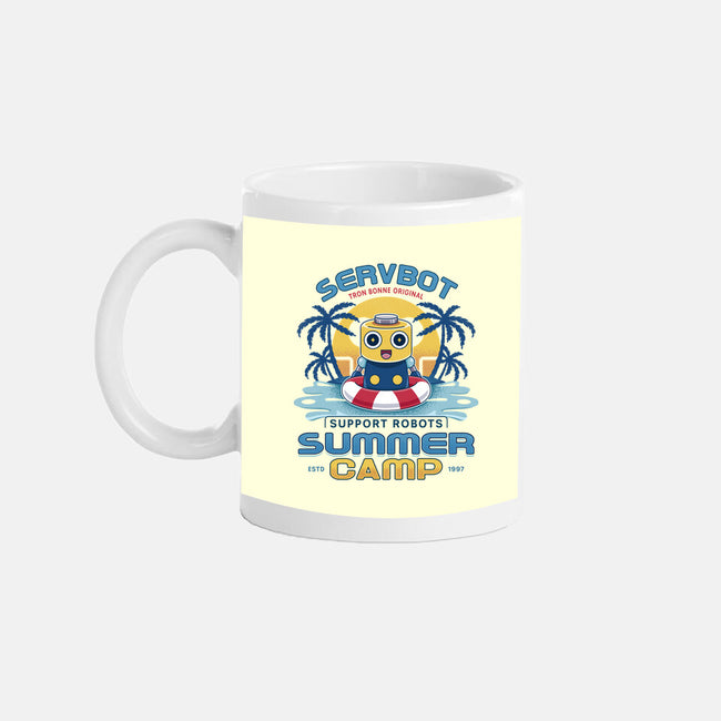 Servbot Summer Camp Vintage-None-Mug-Drinkware-LAGELANTEE