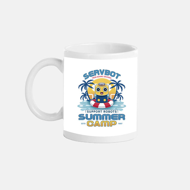 Servbot Summer Camp Vintage-None-Mug-Drinkware-LAGELANTEE