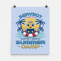Servbot Summer Camp Vintage-None-Matte-Poster-LAGELANTEE