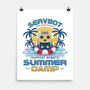 Servbot Summer Camp Vintage-None-Matte-Poster-LAGELANTEE