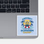 Servbot Summer Camp Vintage-None-Glossy-Sticker-LAGELANTEE