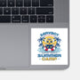 Servbot Summer Camp Vintage-None-Glossy-Sticker-LAGELANTEE