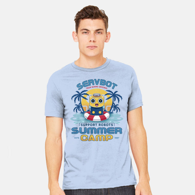 Servbot Summer Camp Vintage-Mens-Heavyweight-Tee-LAGELANTEE