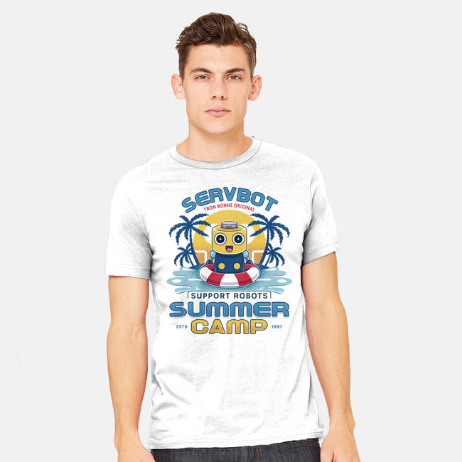 Servbot Summer Camp Vintage-Mens-Heavyweight-Tee-LAGELANTEE