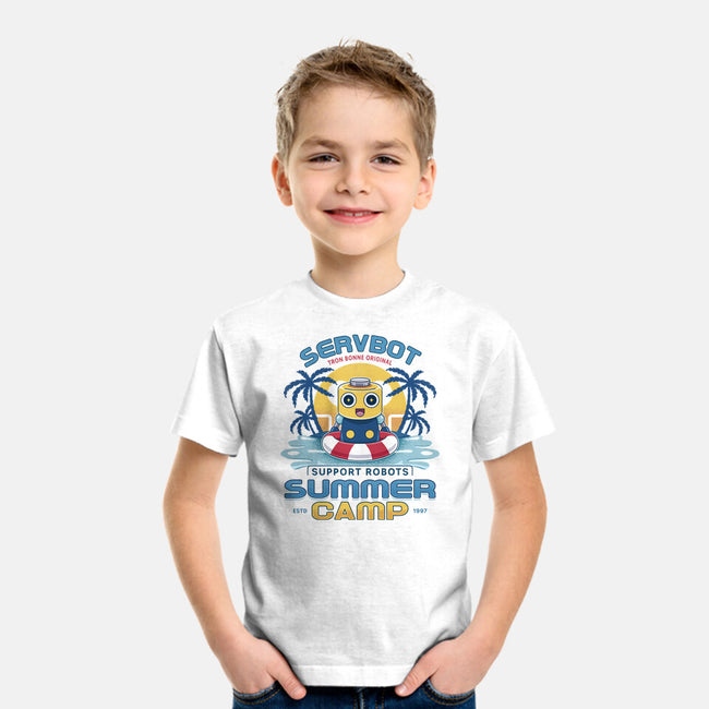 Servbot Summer Camp Vintage-Youth-Basic-Tee-LAGELANTEE