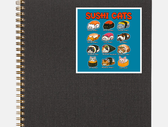 Kawaii Sushi Cats