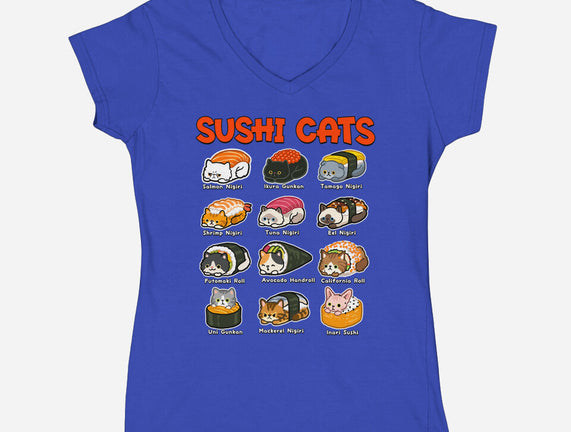 Kawaii Sushi Cats