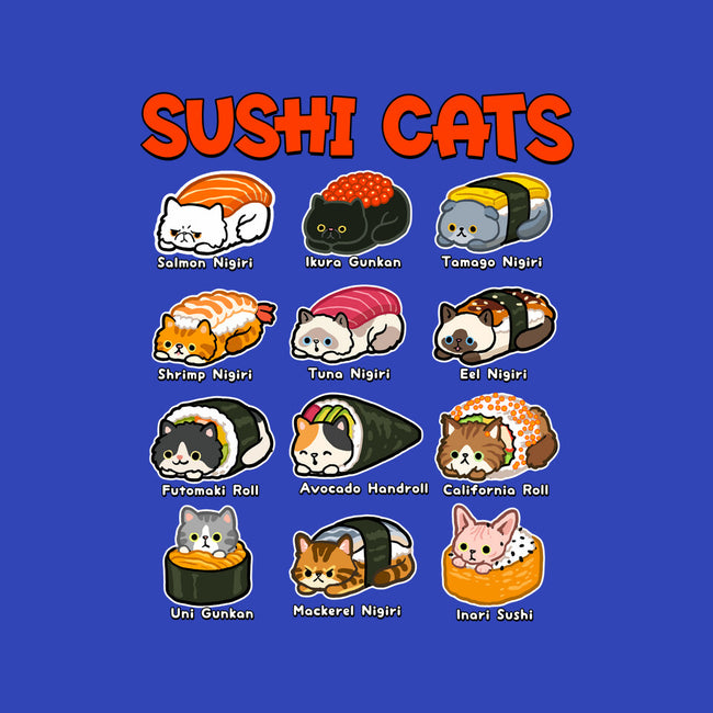 Kawaii Sushi Cats-Unisex-Pullover-Sweatshirt-GoshWow
