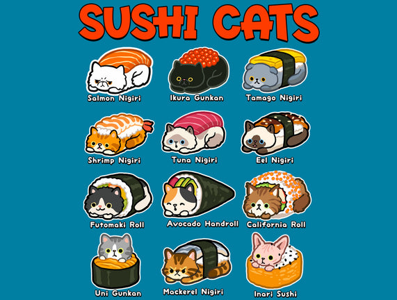 Kawaii Sushi Cats