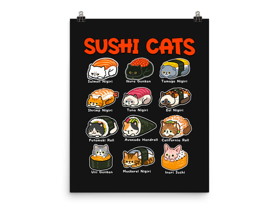 Kawaii Sushi Cats