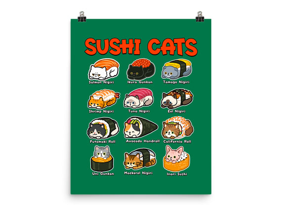 Kawaii Sushi Cats