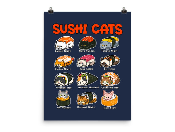 Kawaii Sushi Cats