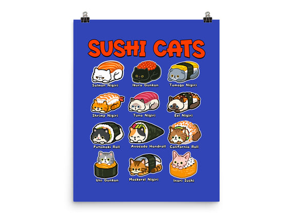 Kawaii Sushi Cats