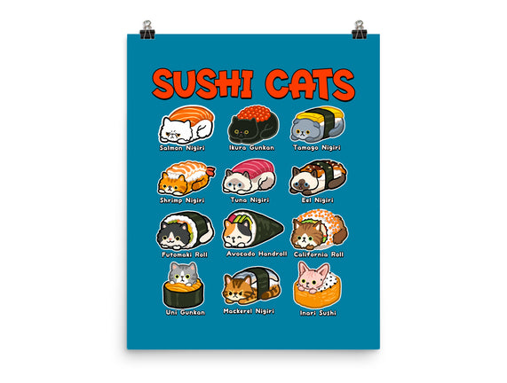 Kawaii Sushi Cats