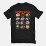 Kawaii Sushi Cats-Unisex-Basic-Tee-GoshWow