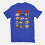 Kawaii Sushi Cats-Womens-Fitted-Tee-GoshWow