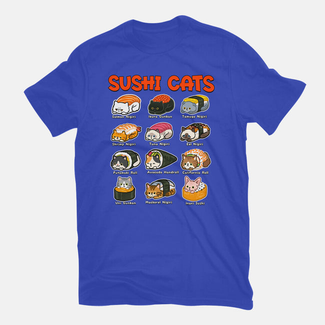 Kawaii Sushi Cats-Youth-Basic-Tee-GoshWow