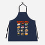 Kawaii Sushi Cats-Unisex-Kitchen-Apron-GoshWow