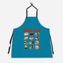 Kawaii Sushi Cats-Unisex-Kitchen-Apron-GoshWow