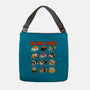 Kawaii Sushi Cats-None-Adjustable Tote-Bag-GoshWow