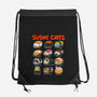 Kawaii Sushi Cats-None-Drawstring-Bag-GoshWow