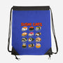 Kawaii Sushi Cats-None-Drawstring-Bag-GoshWow