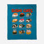 Kawaii Sushi Cats-None-Fleece-Blanket-GoshWow