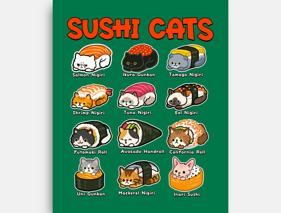 Kawaii Sushi Cats