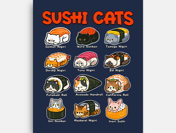 Kawaii Sushi Cats