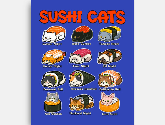 Kawaii Sushi Cats