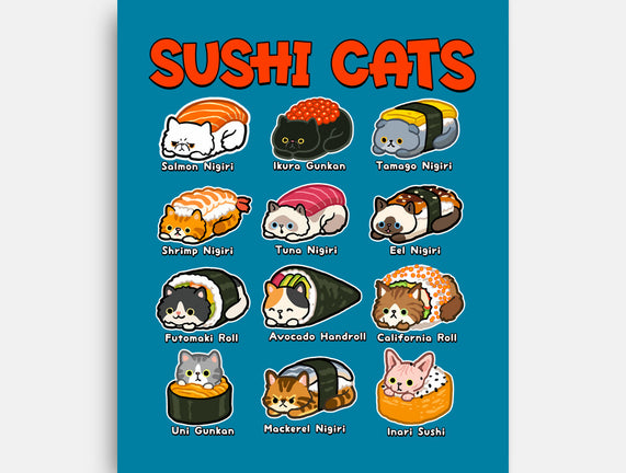 Kawaii Sushi Cats