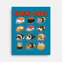 Kawaii Sushi Cats-None-Stretched-Canvas-GoshWow