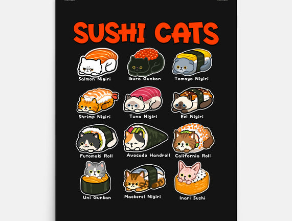 Kawaii Sushi Cats