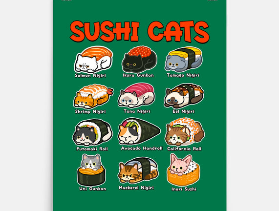 Kawaii Sushi Cats