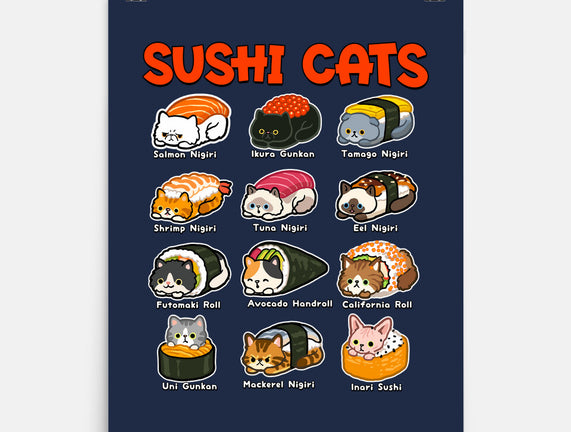 Kawaii Sushi Cats