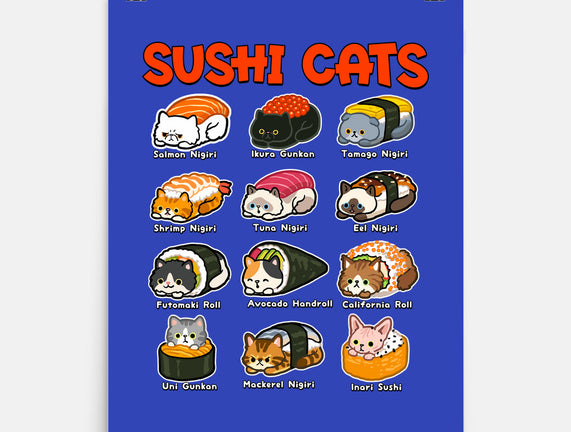 Kawaii Sushi Cats