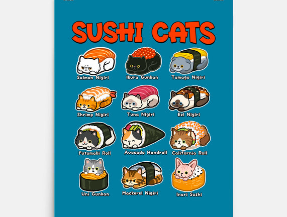 Kawaii Sushi Cats