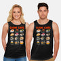 Kawaii Sushi Cats-Unisex-Basic-Tank-GoshWow
