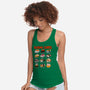 Kawaii Sushi Cats-Womens-Racerback-Tank-GoshWow